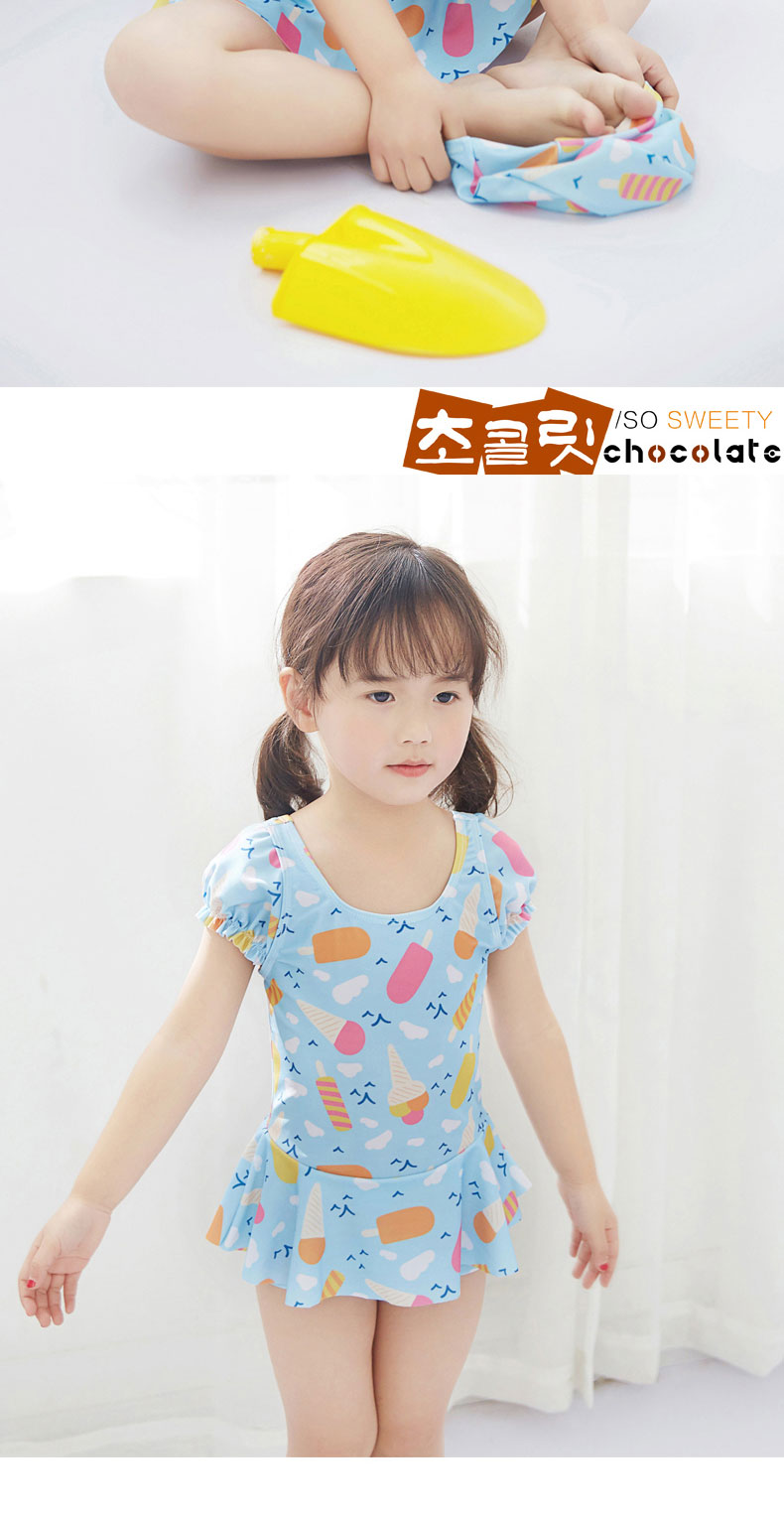 Áo tắm cho bé gái 2 bé 3 bé gái Đồ bơi Công chúa nhỏ Trẻ em 4 Trẻ sơ sinh 5 tuổi Áo chống nắng Xiêm đồ bơi cho be gái 8 tuổi