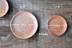 木 碟 đĩa ăn nhẹ coaster đĩa ăn trái cây dưa tấm đũa gỗ trắc Tấm