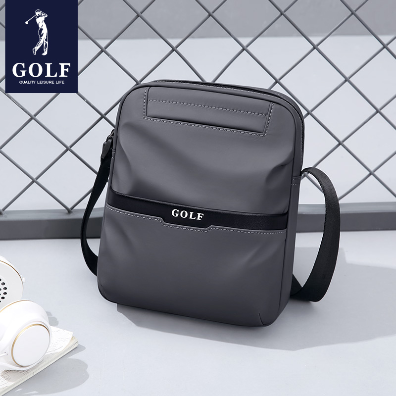 Golf 2022 new men's single shoulder bag inclined satchel anti-splash water Oxford Textile multifunction Leisure sport Chaubawl bag