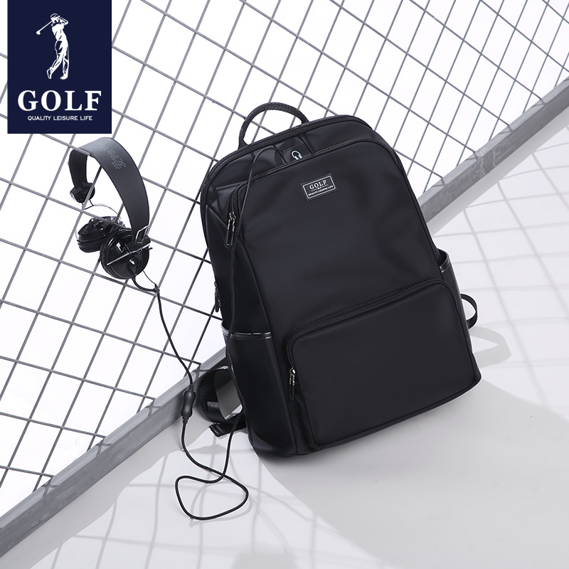 Golf Pack Men's Shoulder Pack 2021 New Leisure Computer Travel Pack College Student Book Bag