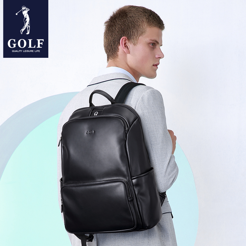 Gore 2019 Current Boy Pack Pack Casual Package Package Fashion Leather Travel Student Bag Male