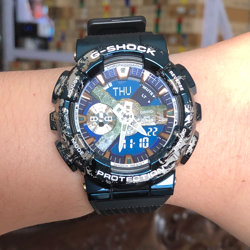 Casio Gm-110Earth-1Apfh/B-1A/G-1A9 40Th Anniversary Limited Edition Electronic Waterproof Men's Watch