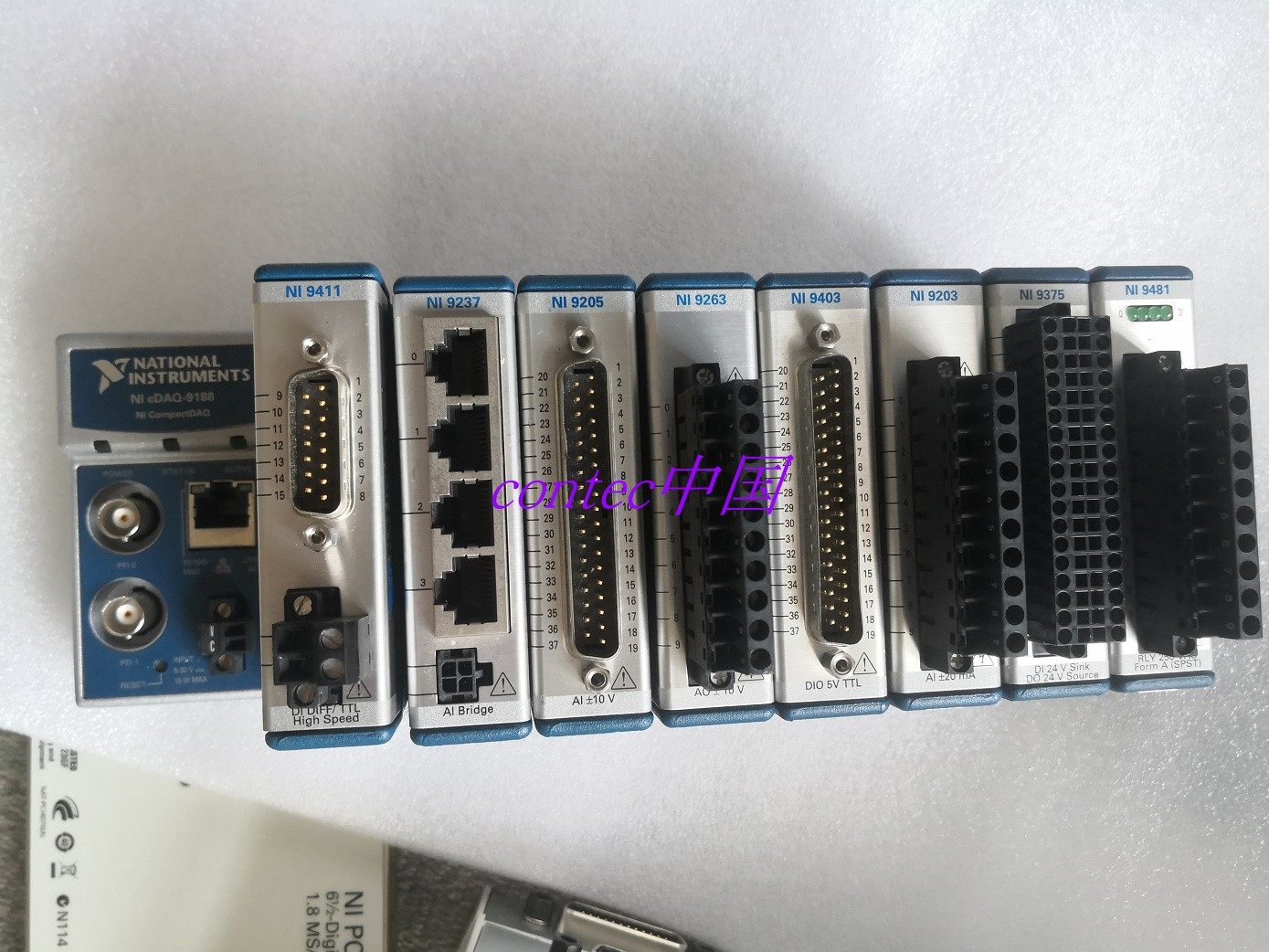 NI CDAQ-9188 NI-9411 9237 9205 9205 9403 9403 9203 9375 9481
