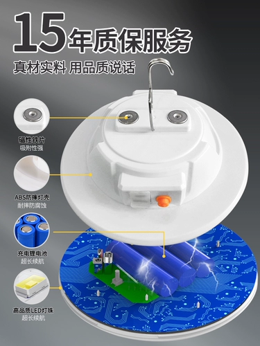 Перезаряжаемая супер яркая светодиодная сверхдлинная лампочка, дорожное аварийное освещение