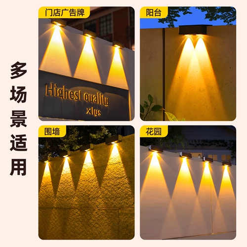 Светодиодное настенное дорожное бра на солнечной энергии для беседки, популярно в интернете