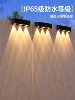 Solar-Powered Outdoor Home Garden Lights 2026 New Model Popular Small Yard Decoration Rural Waterproof Lighting Wall Washer Lights