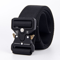 Alloy real nylon tactical belt Security armed belt training belt military fan multi-purpose armed belt