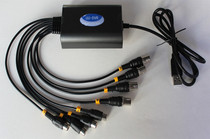 USB interface 4-way video capture card BNC connector interactive projection analog camera full real-time