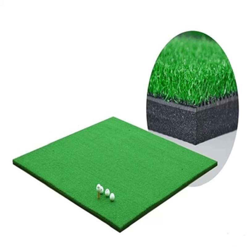 Room inside and outside golf percussion cushion 1 5 m Exercise field golf swing to practice lawn nylon grass hitting the carpet-Taobao