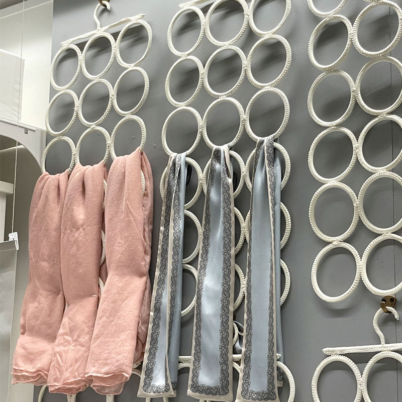IKEA Multifunctional Scarf Rack Domestic Kompmon Circle Hanger Tie Scarf Rack Belt Storage Hanger