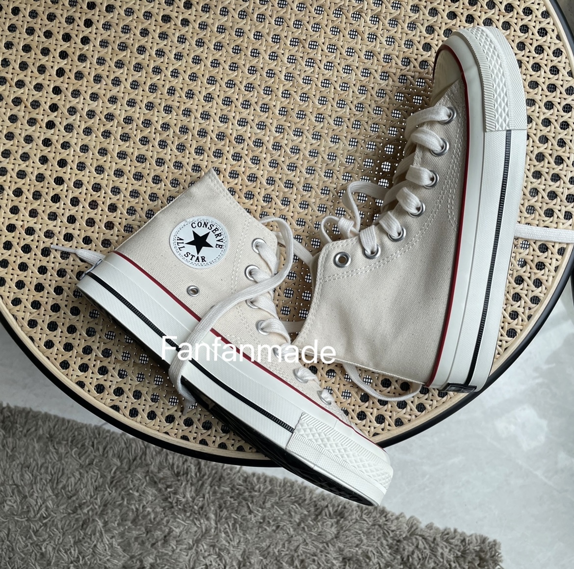 Jiang Shuying same Korean linen nude color 1970s beige canvas shoes female student shoes all-match cloth shoes ins