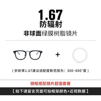 1.67 Не -сферический радиационный пакет линзы [фото для цвета цветовой рамки]