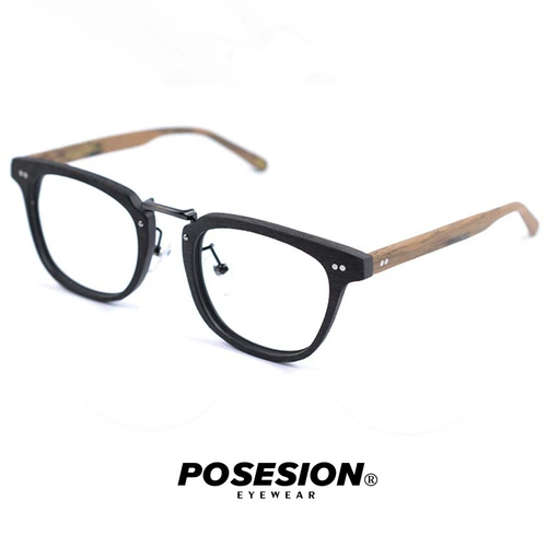Позиция маленькие очки для лица рама деревянная деревянная зерна квадратная оптическая рама маленькая квадратная коробка миопия глаз для глаз мужская и женская волна