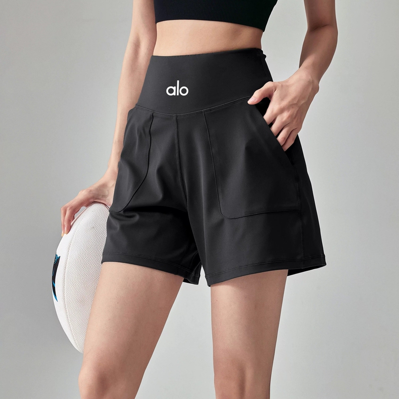 Aio Loose Breathable Sports Shorts Slimming High-Waisted Summer Yoga Shorts Running Casual Cargo Pants Summer