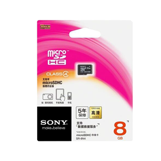 SONY/Sony SR-8N4 8GB microSDHC card 8G mobile phone memory card TF card high-speed flash memory card