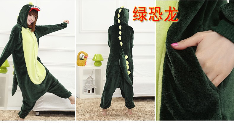 Người lớn phim hoạt hình động vật đồ ngủ một mảnh dễ thương đôi nam nữ mô hình XL hiệu suất trang phục nhà vệ sinh phiên bản pijama đôi