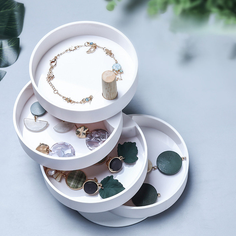 Jewelry Accessories Box Earring ear-accessories necklace jewelry display rack props display rotation