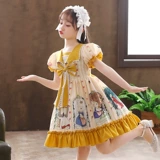 Дисней, наряд маленькой принцессы, летняя одежда, платье, детская юбка, стиль Лолита, популярно в интернете