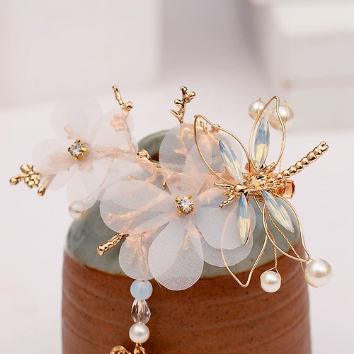 Детский аксессуар для волос, заколка для волос, детское ханьфу с кисточками, китайский стиль