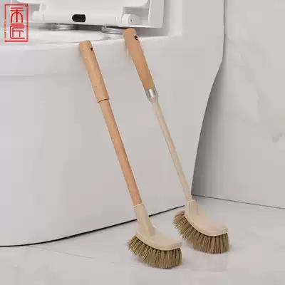 One wood craftsman household toilet brush toilet toilet cleaning brush long handle toilet brush custom LOGO