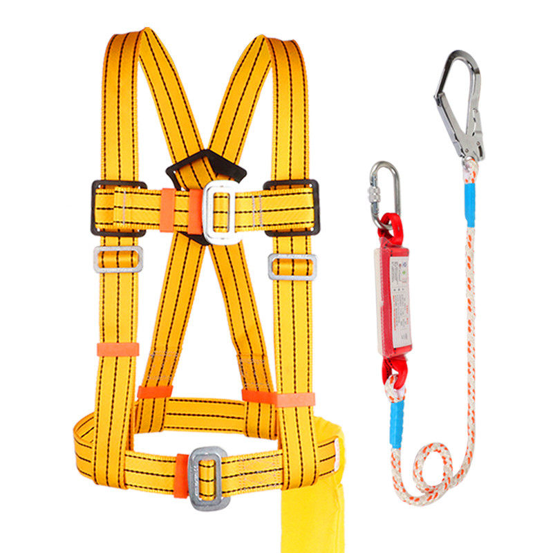 Seat belt high altitude outdoor safety rope wear resistant insurance belt belt suit insurance rope buffer 8030