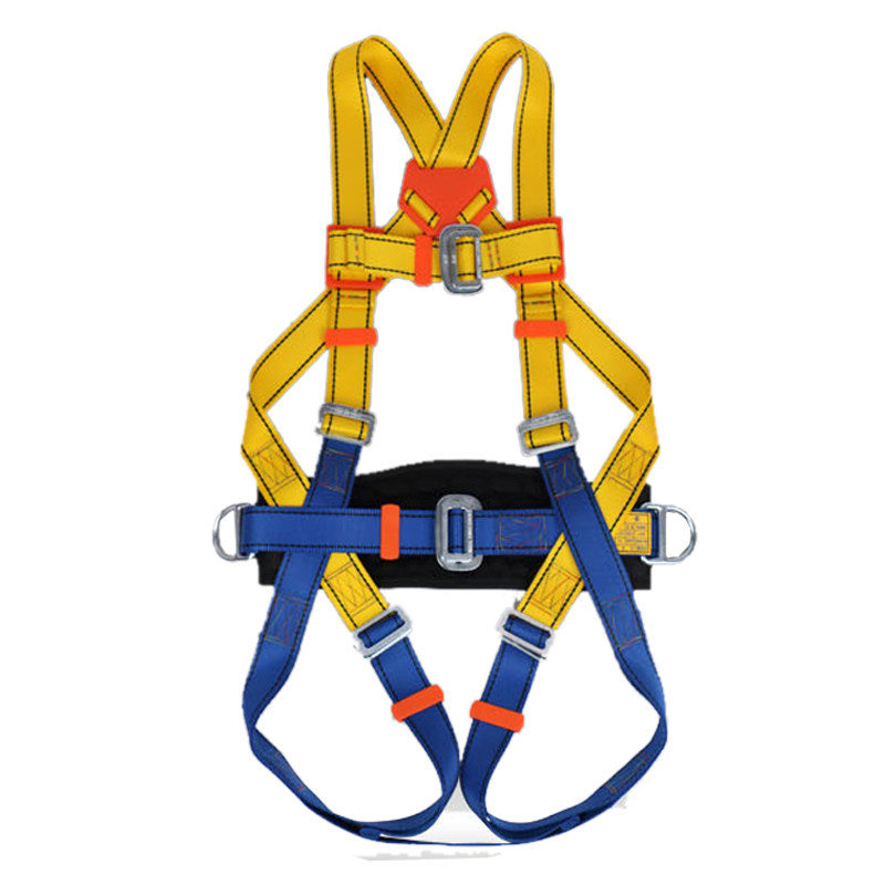 Golmud carries a waist with full body speed climbing rock high altitude operation seatbelt European anti-fall insurance belt 836