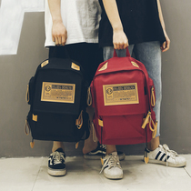 Star same model 2021 new shoulder bag female high school student bag Korean campus backpack leisure travel bag