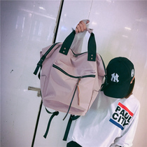 Hong Kong Net red 2021 New Korean backpack female large capacity travel Joker backpack student bag