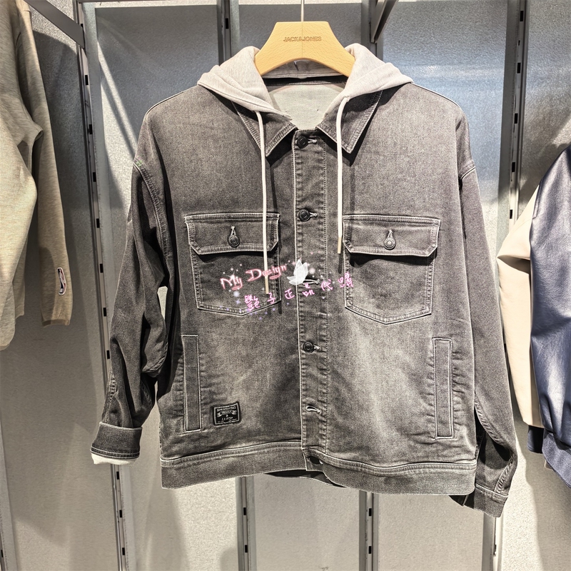 Jack & Jones Men's Spring Denim Jacket, Stylish and Versatile 226157013 A17 6905571338375