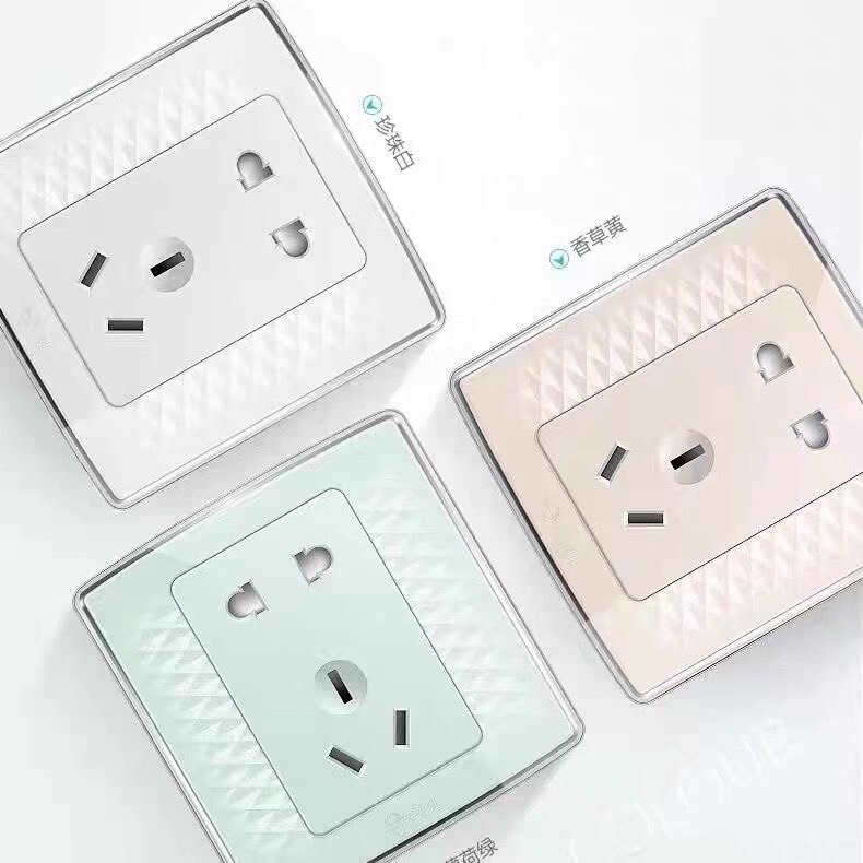 Bull Brand Switch Socket G20 Series 86 Switch Mint Green Pearl White Vanilla Yellow Genuine Bull Brand, Fake One Will Be Fined Ten Times