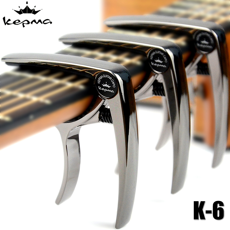 Acoustic guitar clip transposition clip Kama guitar original black zinc alloy folk guitar metal transposition clip