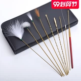 天艺 Ухо -Харвестирующие инструменты для выкопания артефакта уха, медные волосы, куриные волосы, волосы с краном крюч