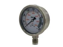 400MPA ultra high pressure stainless steel pressure gauge 4 inch gauge diameter ultra high pressure radial installation oil pressure gauge
