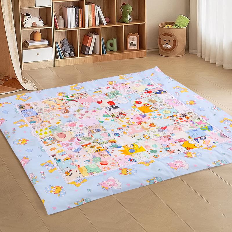 Baijia Quilt Patchwork Handmade DIY Material Pack Pure Cotton Baby Delivery Room Quilt Baijia Cloth Has Been Spliced with Good Square Cloth