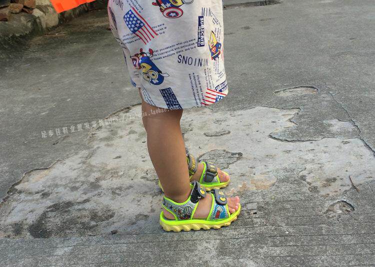 Chaussures enfants en autre orteil totem pour été - semelle plastique - Ref 1039603 Image 11