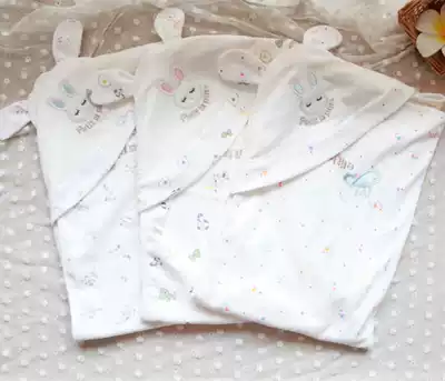 Export South Korean newborn baby package anti-shock swaddling towel cotton absorbent soft double-layer cloth bath towel