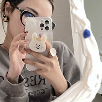 South Korea Ins cute rabbit bracket applies iphone12 11ProMax Xr XSmax8plus mobile phone shell