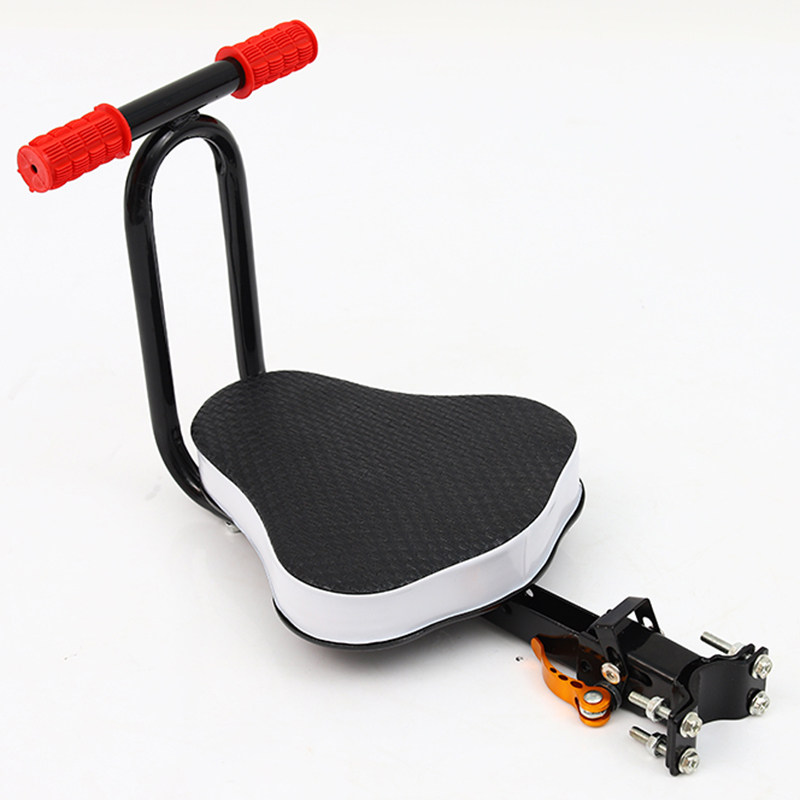 Electric car child seat Front foldable electric car mountain bike Baby child baby safety cushion