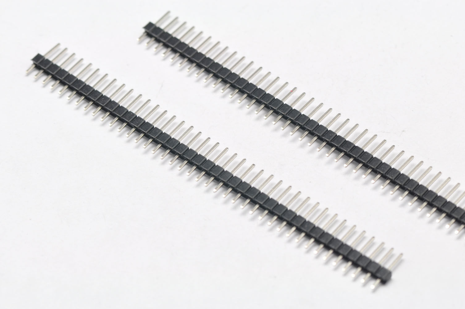 1*40PIN 40 feet 2 54mm foot distance single row needle length 11 2mm single row straight pin connector 1X40P