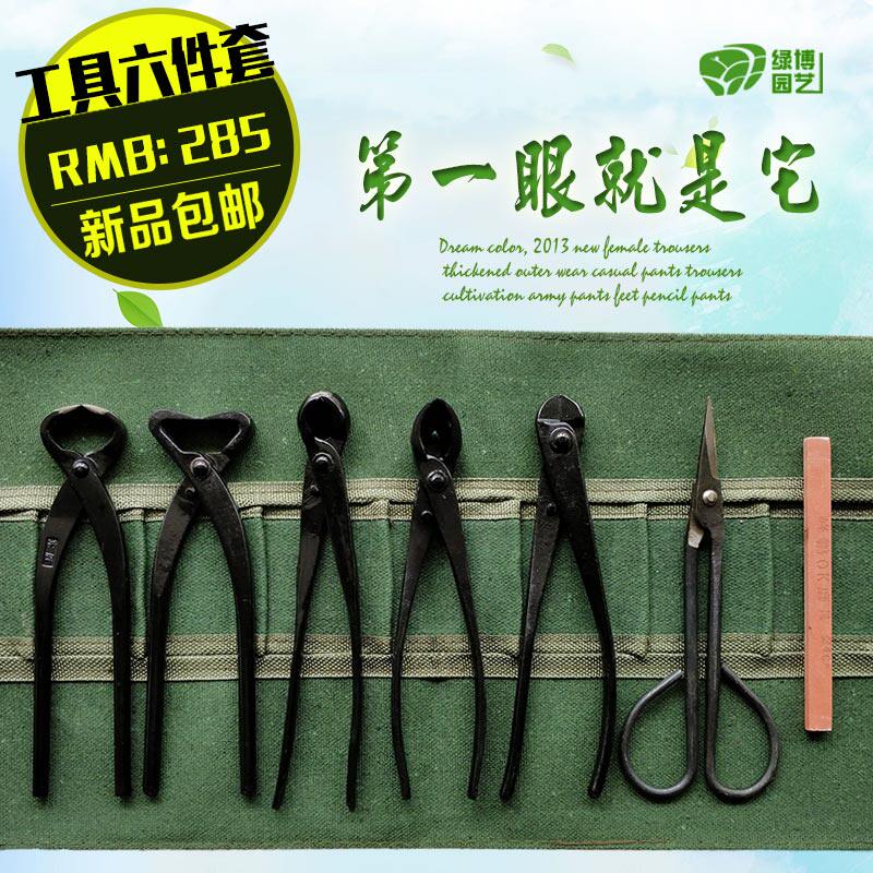 Scissors bonsai pruning set broken rod pliers ball joint leaf bud scissors root cutting pliers oblique fork branch scissors gardening tools sale