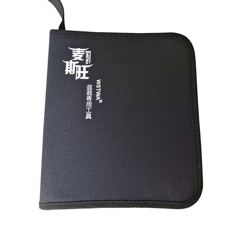 Tool Storage Bag Bonsai Supplies Canvas Bag Japanese Style Small Fresh Gardening Convenience Can be Rolled and Handheld Sale Special Offer