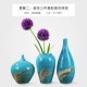 Jingdezhen gốm sứ trang trí mềm bình hoa ba mảnh trang trí phòng khách Trung Quốc hiên TV tủ rượu trưng bày đồ dcor bàn học