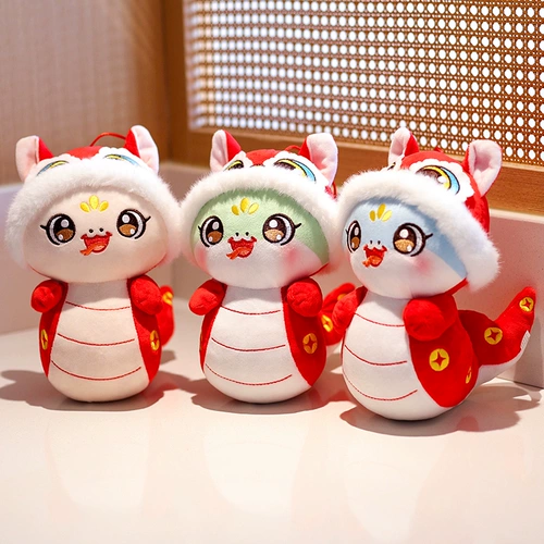 Талисман, плюшевая маленькая игрушка, тряпичная кукла, талисман года, подарок на день рождения