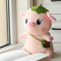 Cute piggy piggy male doll toy with no drop of hair baby sons and daughters sleep appeasement doll hold pillows