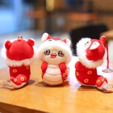 Талисман, плюшевая маленькая игрушка, тряпичная кукла, талисман года, подарок на день рождения