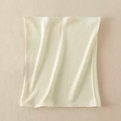 Japanese imported female spring and summer warm and comfortable natural wrapped lower abdomen silk belly hairy chest thin breathable office