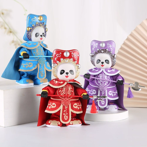 Электрическая кукла, игрушка для мальчиков и девочек, с медвежатами, панда