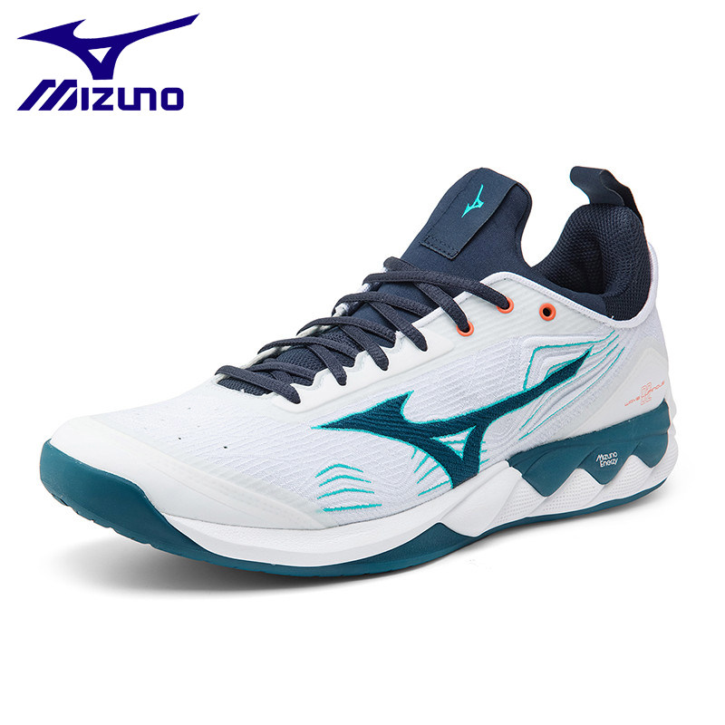 Mizuno Mezzin Thick men and women Volleyball Shoes Slow Shock Rebound abrasion-resistant sneakers WAVE LUMINOUS 2