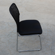 Mesh chair Thick sponge seat black breathable conference chair Strong and durable office chair Staff seat conference chair