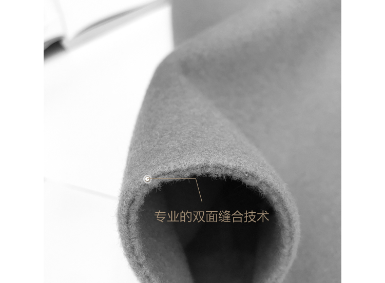 Yang Xiao Yao thanh lịch phong cách Trung Quốc cao cấp tay áo lụa cashmere hai mặt áo len nữ 2018 mới dày - Accentuated eo áo áo vest dạ nữ